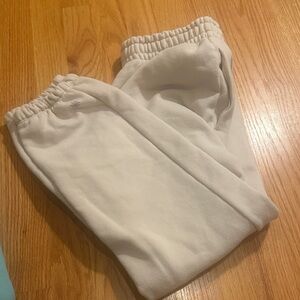 Athleta Kids' Cream Joggers